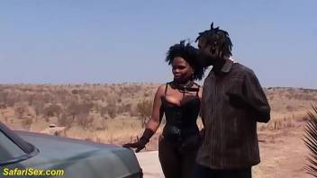 b. african backseat fuck lesson